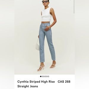 Reformation high rise jeans BNWT